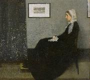 James Mcneill Whistler Whistlers Mother oil on canvas